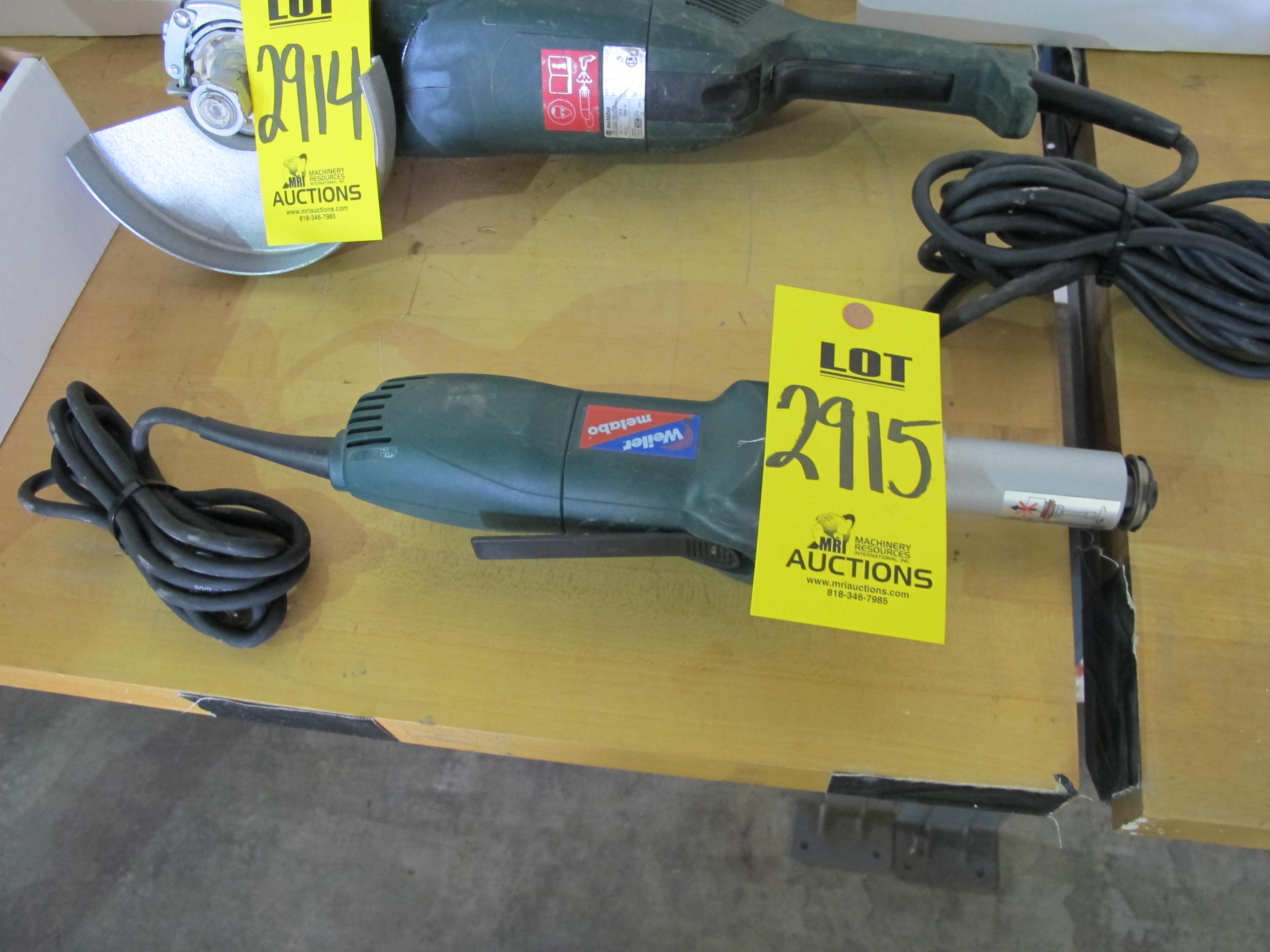 METABO/WEILER 120 VOLT GRINDER (W-51) LOADING & HANDLING FEE $5-